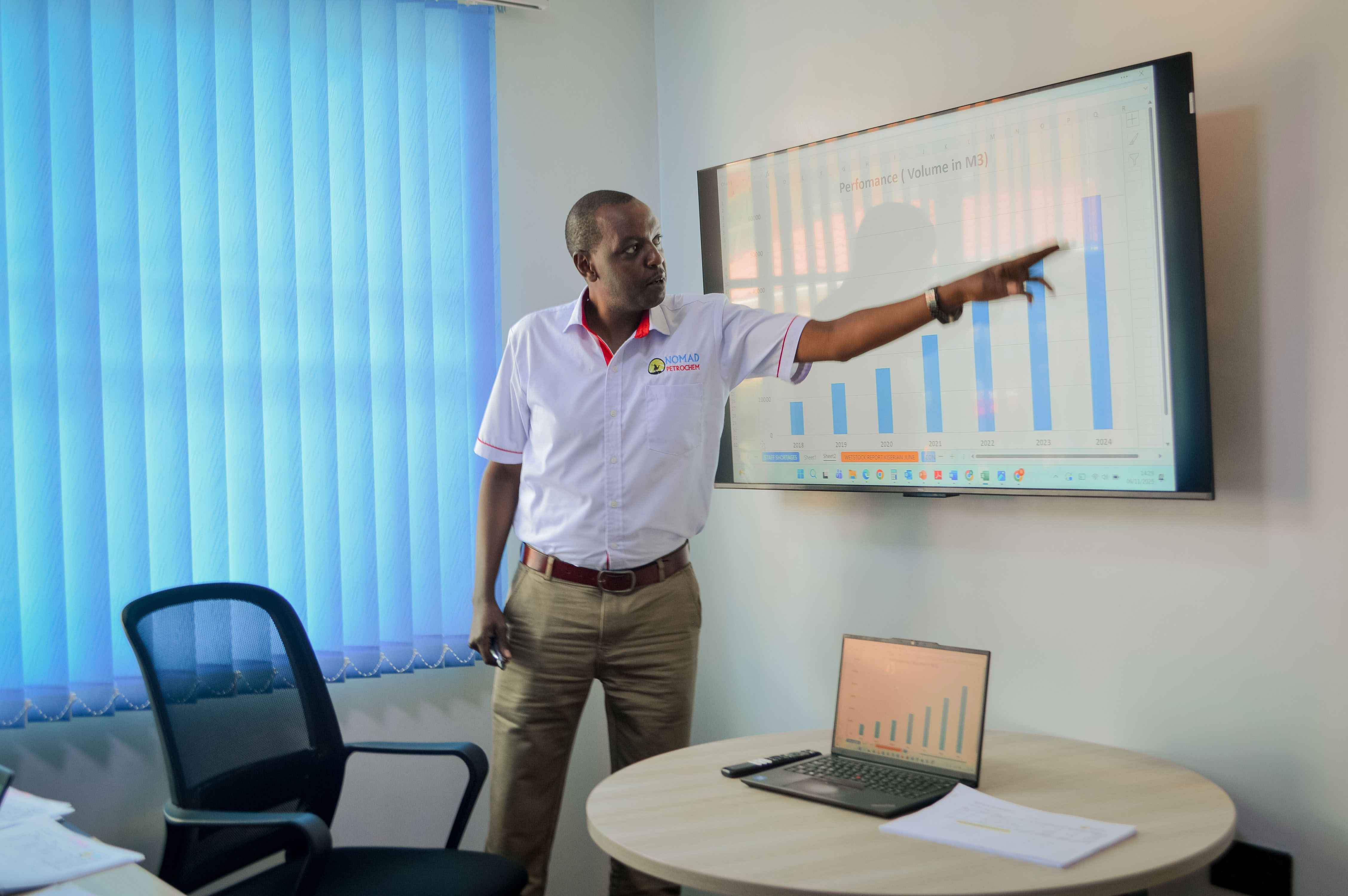 Professional petroleum safety training session at Nomad Petrochem Kenya